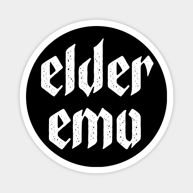 Elder Emo Magnet by HalfCat